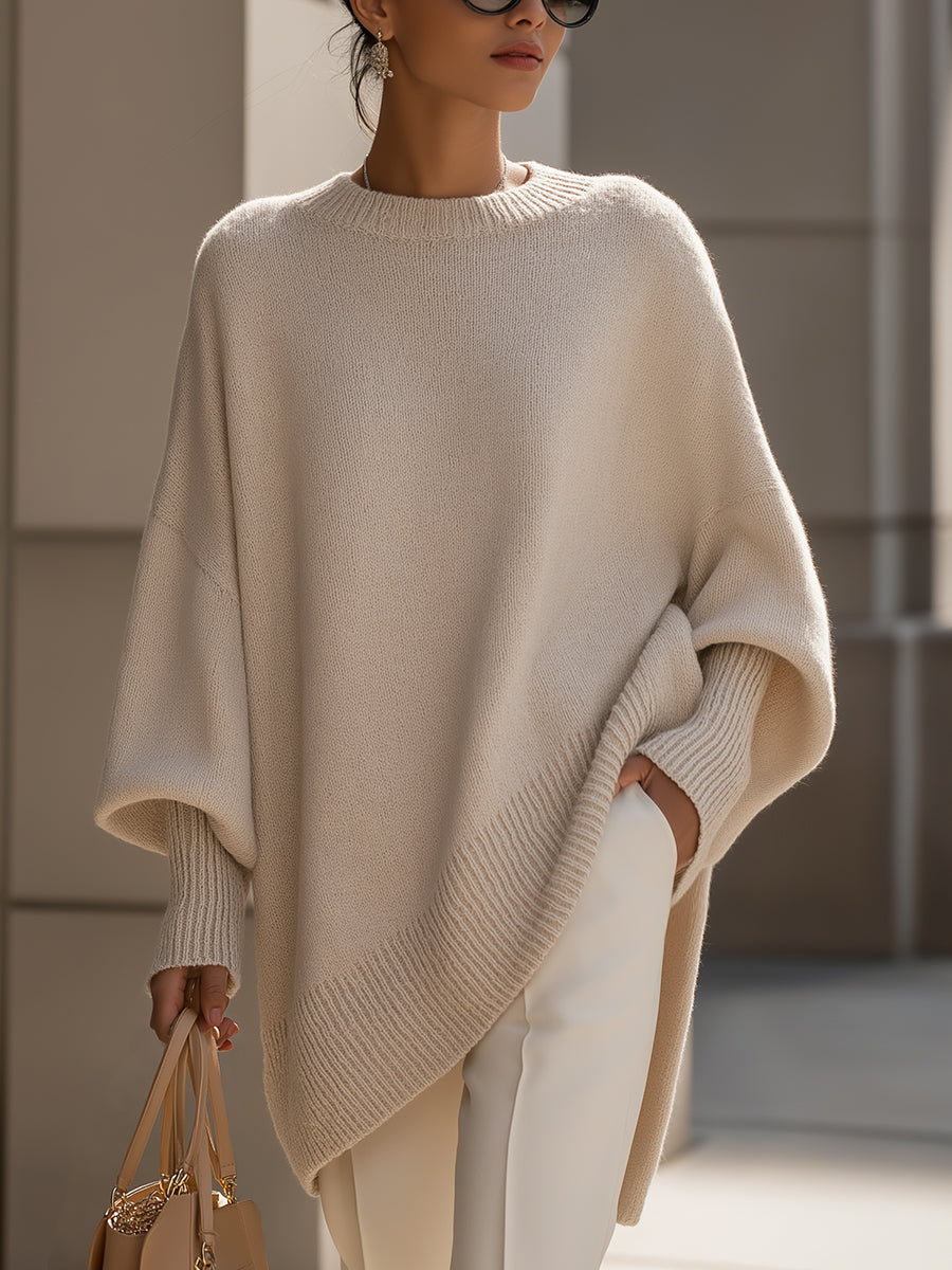 Elisa | Damen Lockerer Pullover für den Alltag