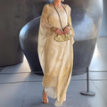 Ella | Damen luftiges Herbst-Maxikleid