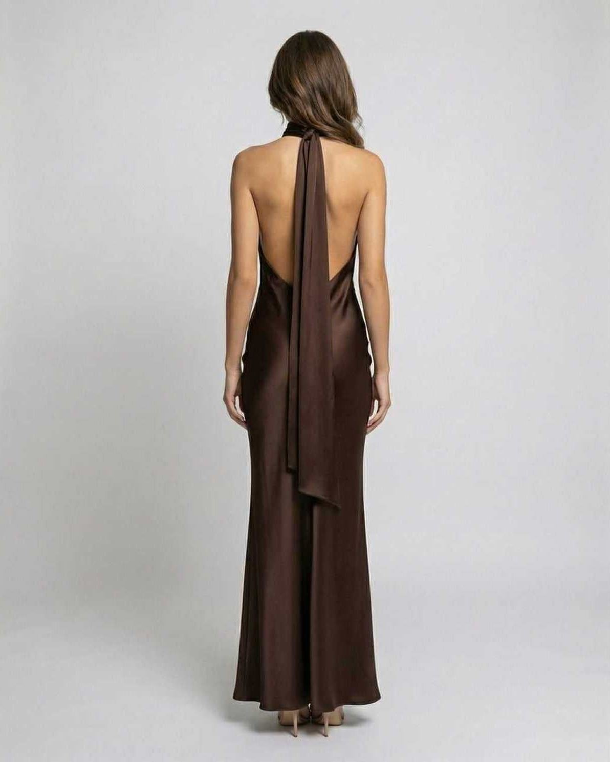 Sophie | Damen Maxikleid im Herbst für Hochzeitsgäste