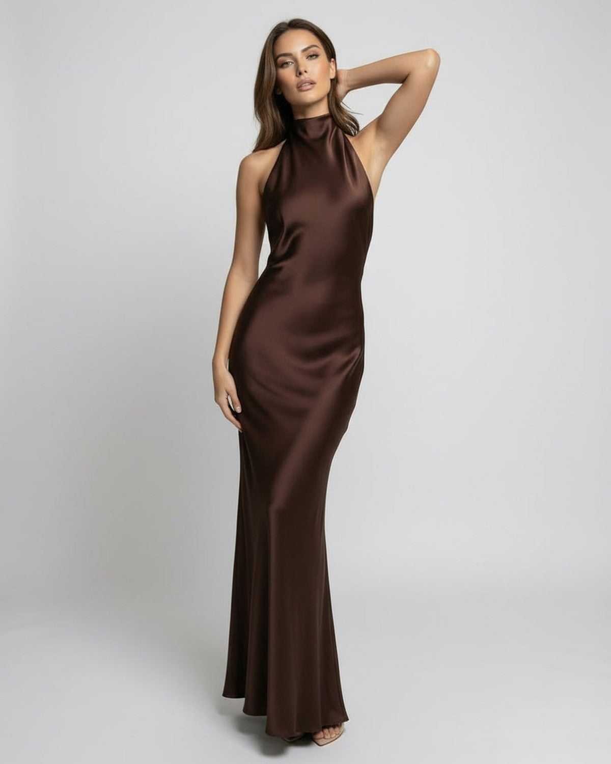 Sophie | Damen Maxikleid im Herbst für Hochzeitsgäste