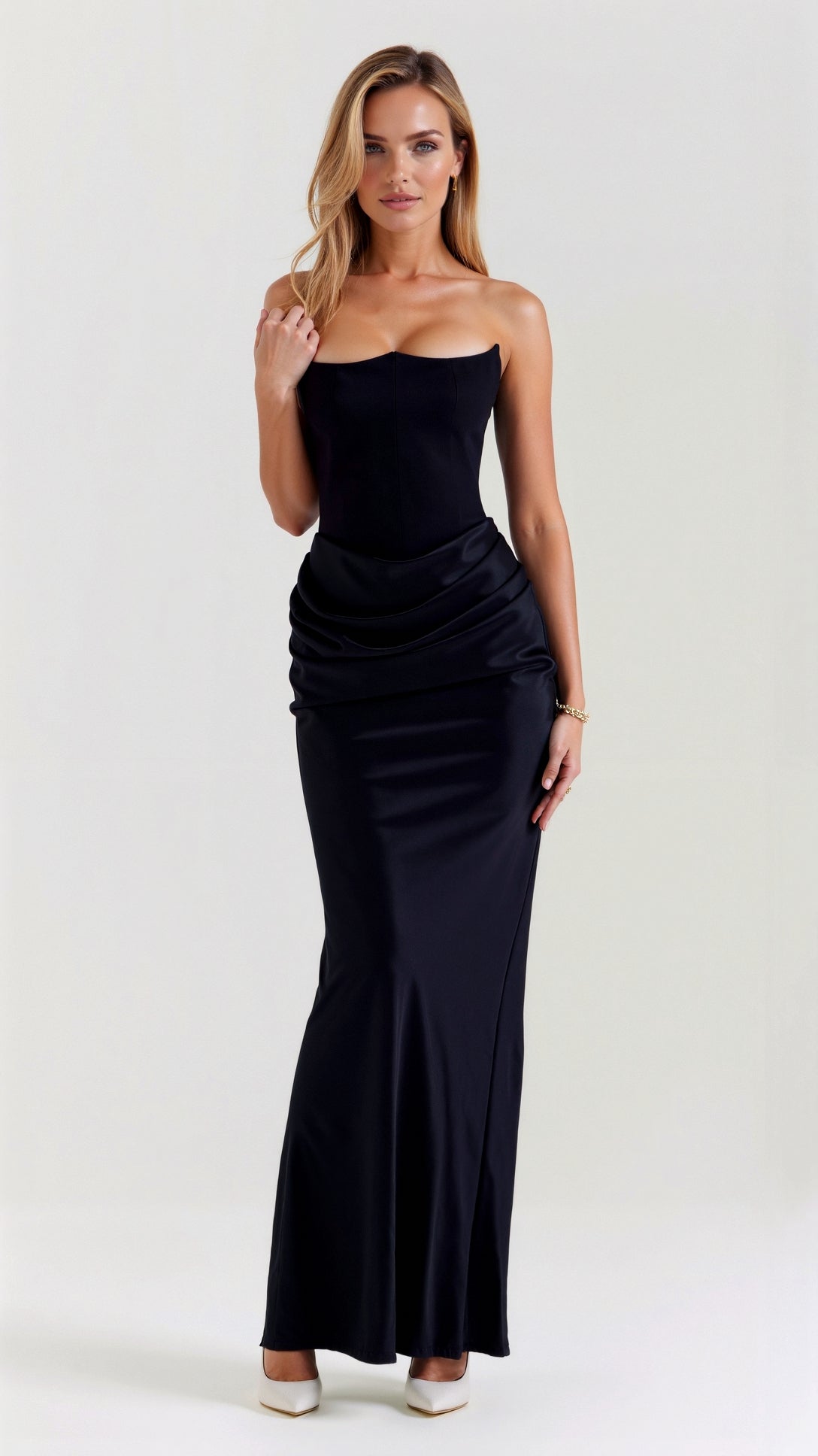 Sophia | Damen Maxikleid im Säulenschnitt für Hochzeitsgäste