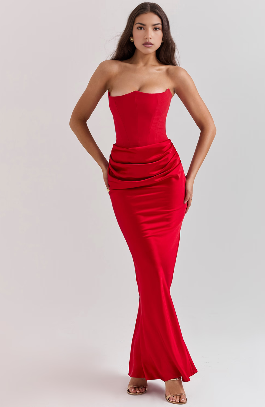 Amelie | Damen Midi-Cocktailkleid Retro für besondere Anlässe