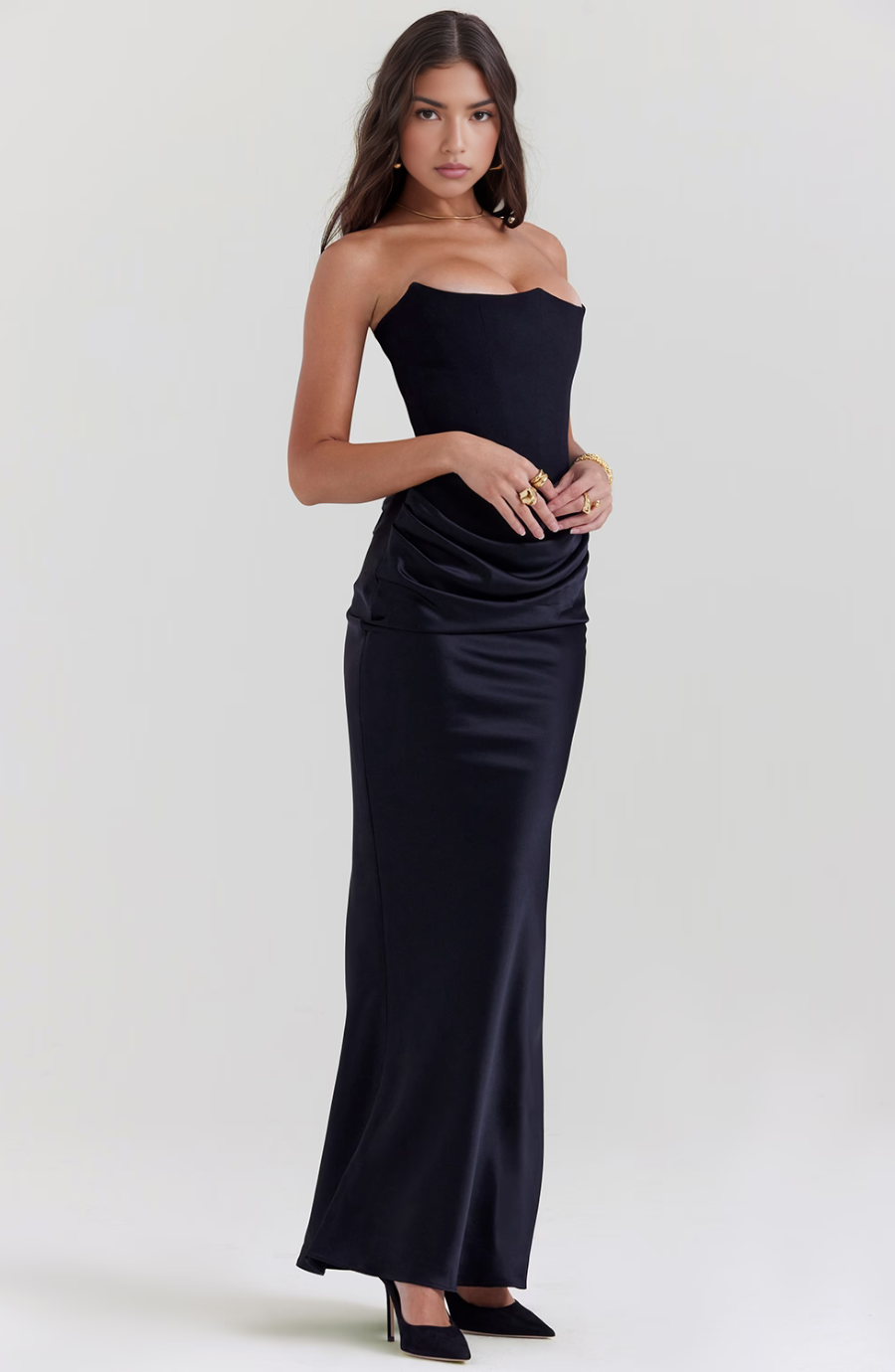 Amelie | Damen Midi-Cocktailkleid Retro für besondere Anlässe