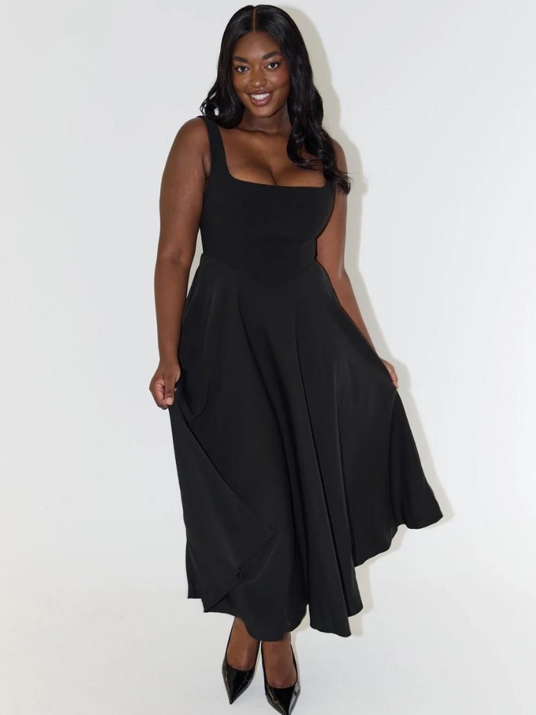 Clara | Damen Midikleid für festliche Anlässe