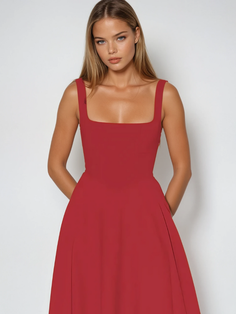 Clara | Damen Midikleid für festliche Anlässe