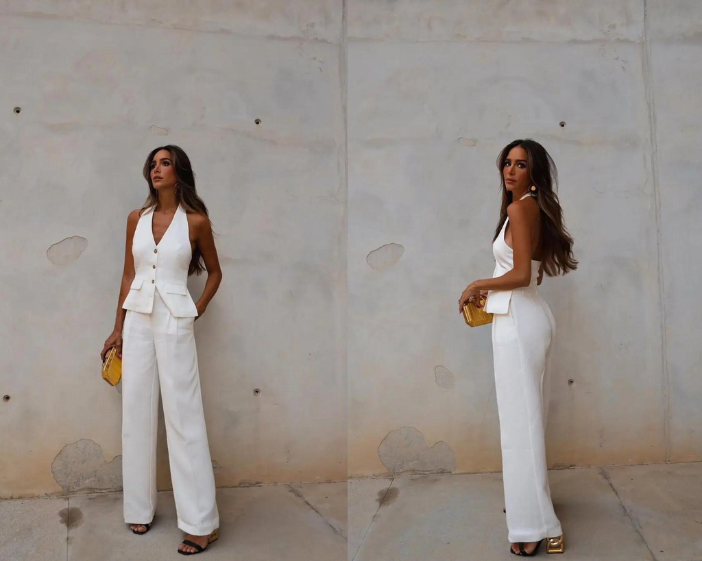 Victoria | Damen Modernes Zweiteiliges Anzug-Set