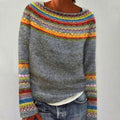 Emma | Damen Norwegerpullover Merino-Wolle Fair-Isle