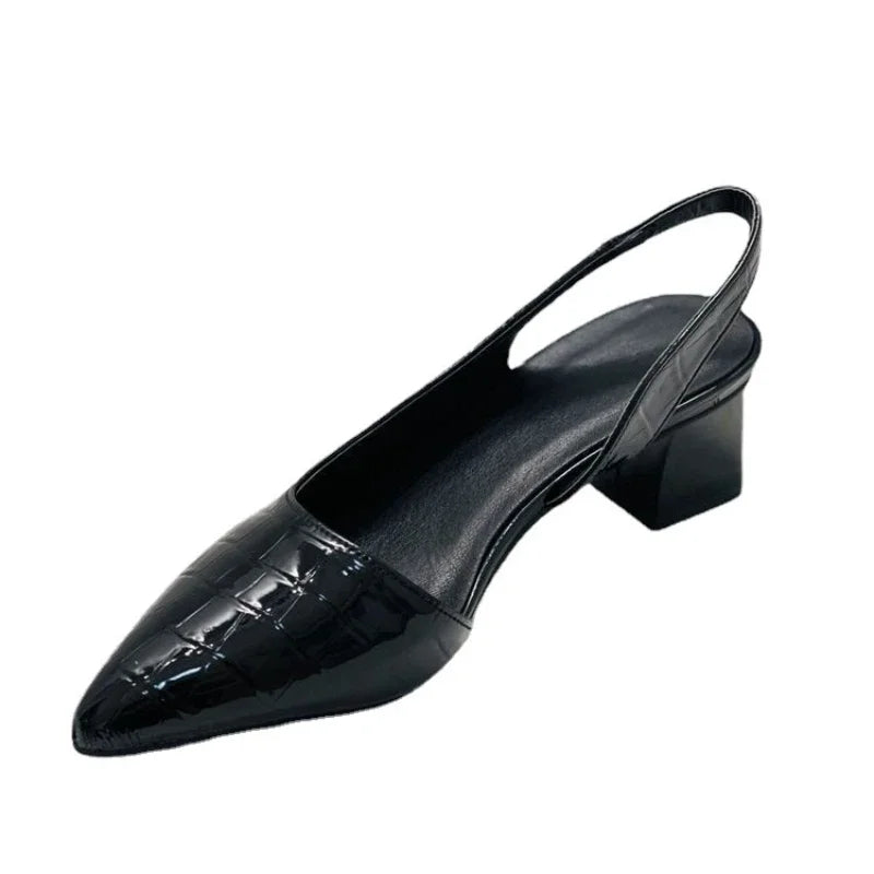 Mia | Damen Orthopädische Croco-Pumps