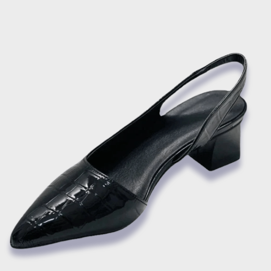 Mia | Damen Orthopädische Croco-Pumps