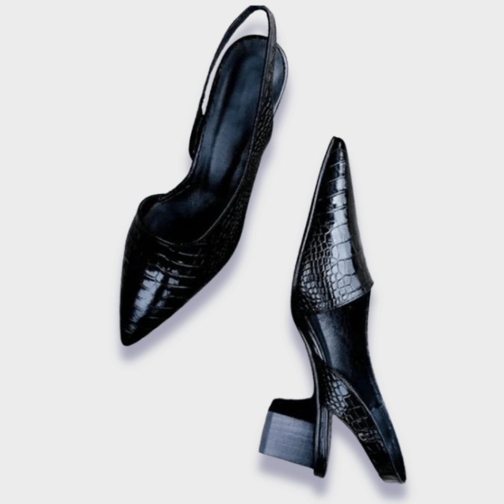 Mia | Damen Orthopädische Croco-Pumps