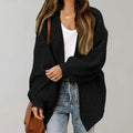 Klara | Damen Oversized Chunky-Knit Strickjacke