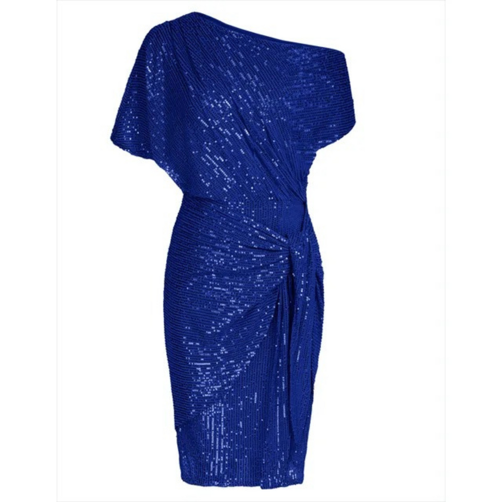Nele | Damen Pailletten-Midikleid für Hochzeitsgäste
