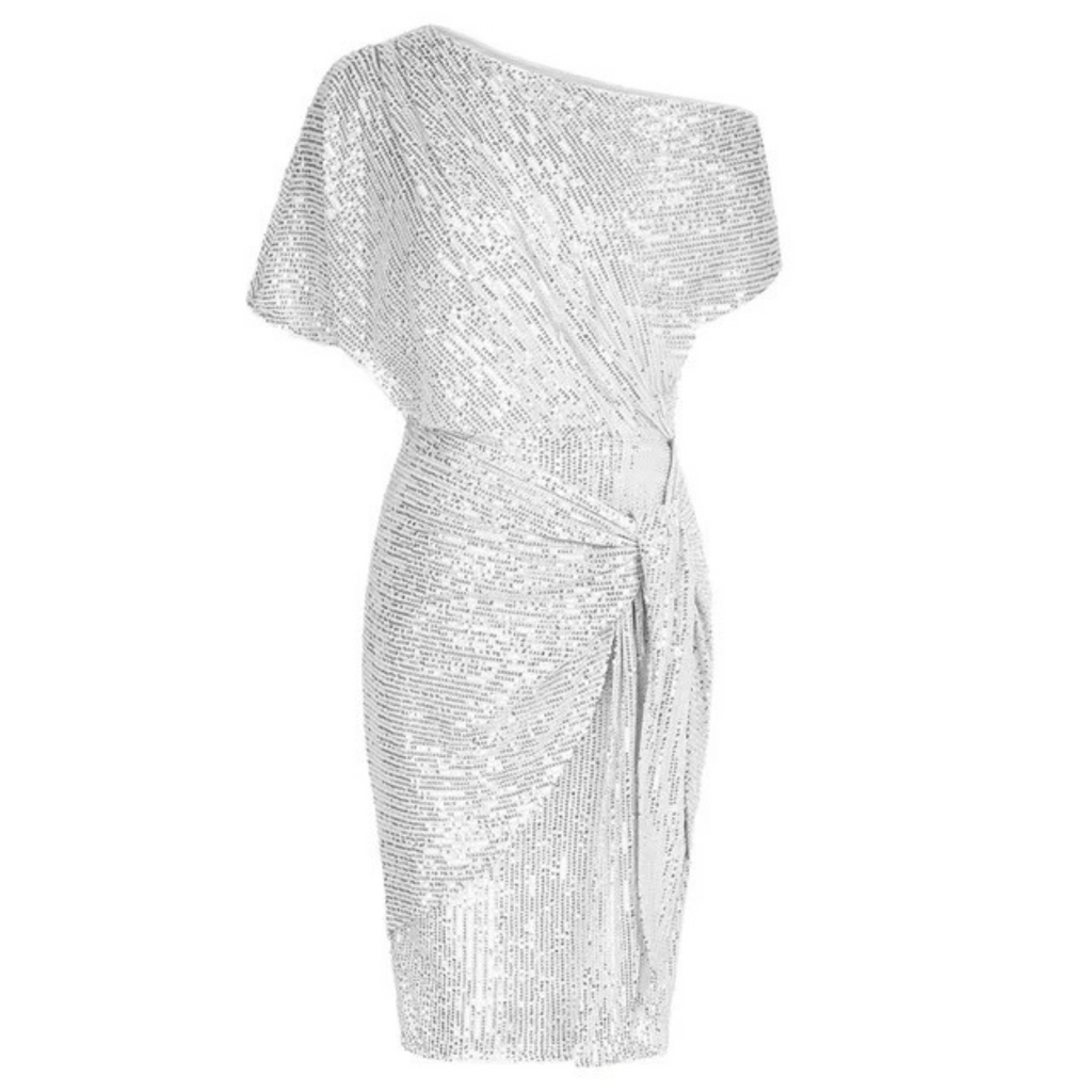 Nele | Damen Pailletten-Midikleid für Hochzeitsgäste