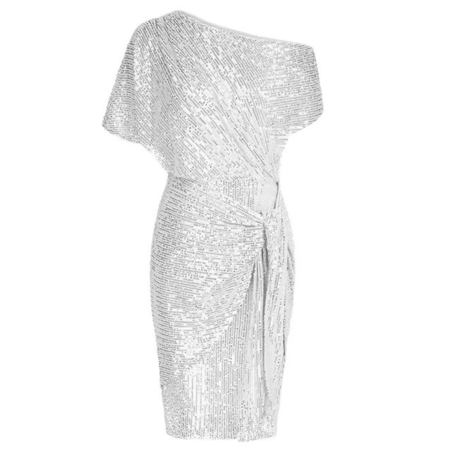 Nele | Damen Pailletten-Midikleid für Hochzeitsgäste