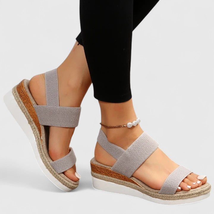 Pauline | Damen Plateau Sandalen für den Sommer