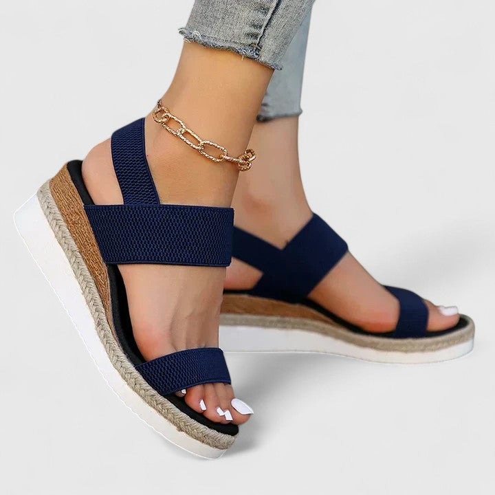 Pauline | Damen Plateau Sandalen für den Sommer
