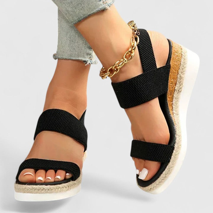 Pauline | Damen Plateau Sandalen für den Sommer