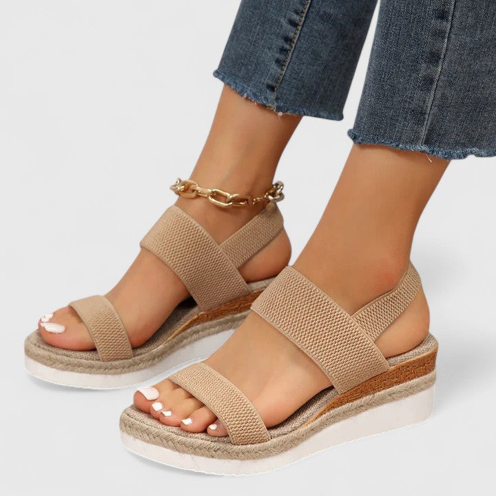 Pauline | Damen Plateau Sandalen für den Sommer