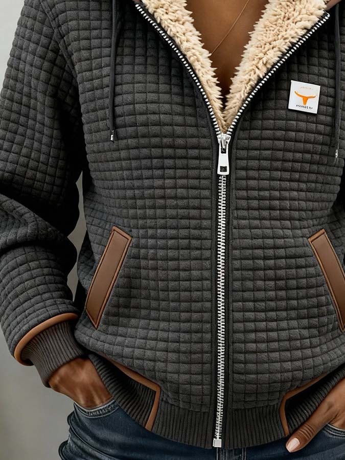 Carla | Damen Polar-Fleece Jacke für den Herbst