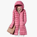 Emilia | Damen Pufferjacke mit Kapuze und Reißverschluss