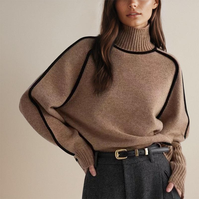 Frieda | Damen Rollkragenpullover elegant und zeitlos