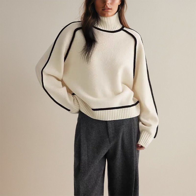 Frieda | Damen Rollkragenpullover elegant und zeitlos