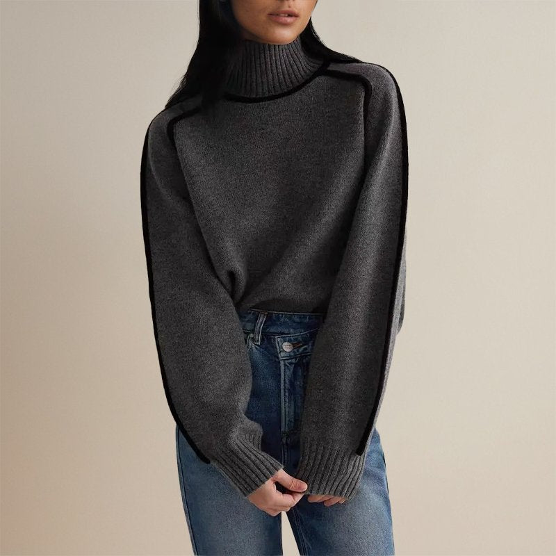 Frieda | Damen Rollkragenpullover elegant und zeitlos
