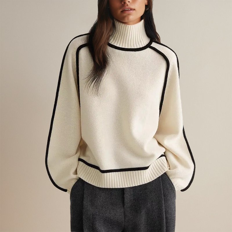 Frieda | Damen Rollkragenpullover elegant und zeitlos
