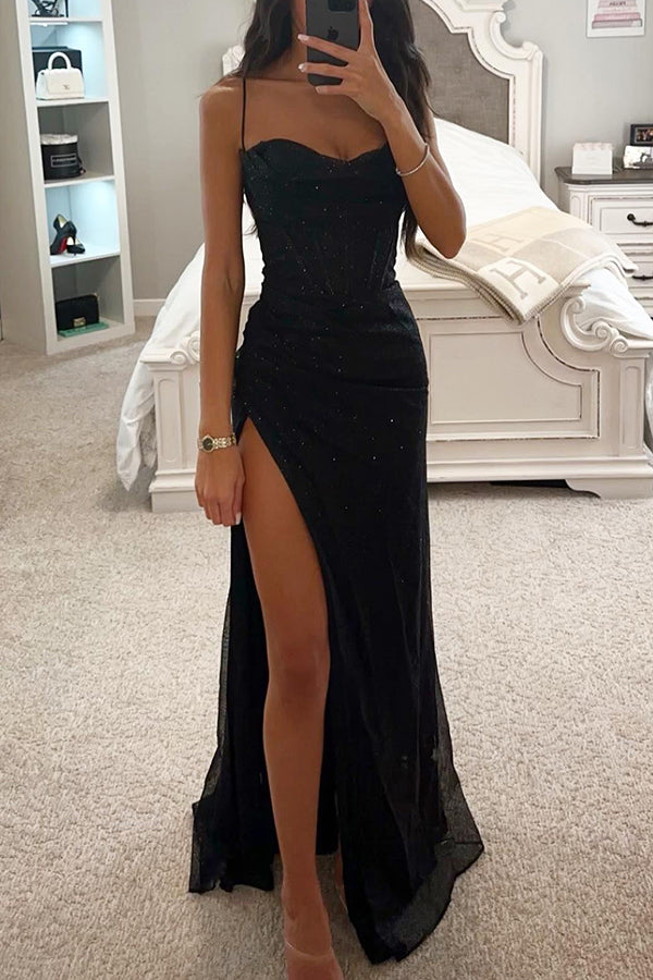 Mia | Damen Romantisches Maxikleid für Hochzeitsgäste