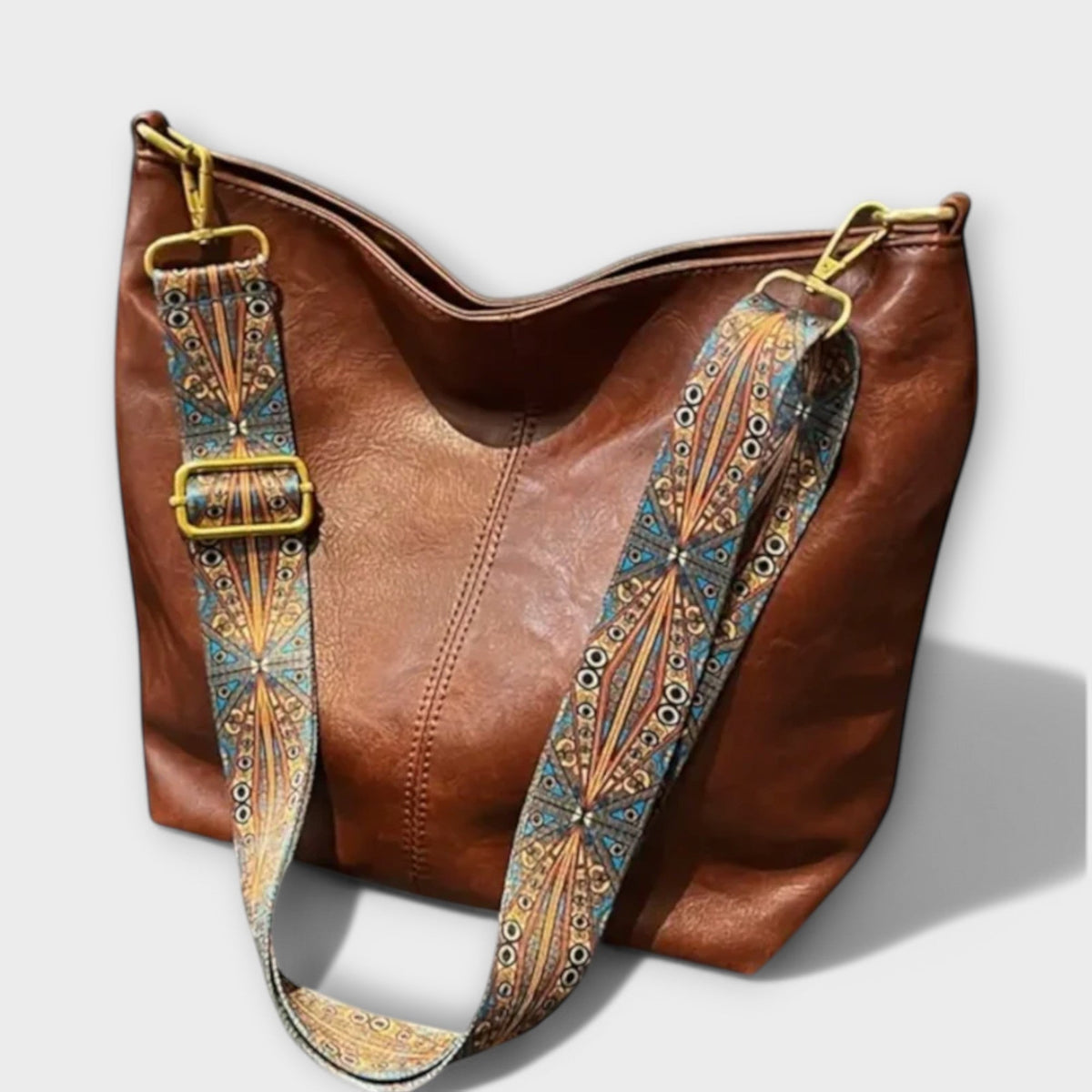 Emilia | Damen Schultertasche mit dekorativem Riemen für Sommer