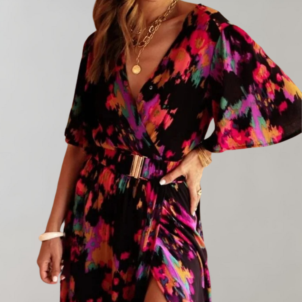 Katharina | Damen Sommer Maxikleid für Hochzeitsgäste