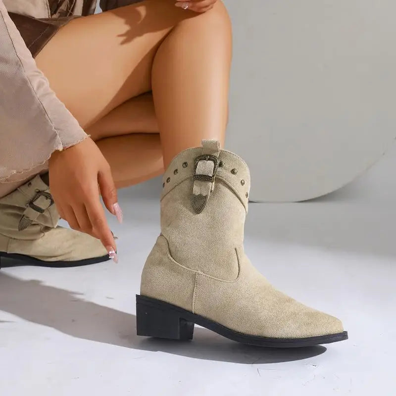 Ella | Damen Stiefel im eleganten Reiter-Stil für Herbst