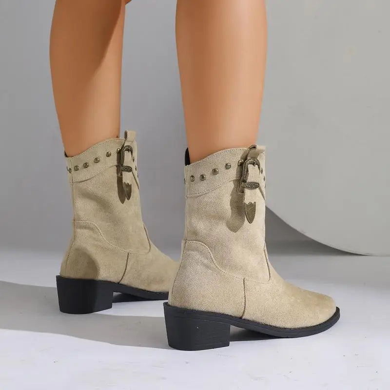 Ella | Damen Stiefel im eleganten Reiter-Stil für Herbst