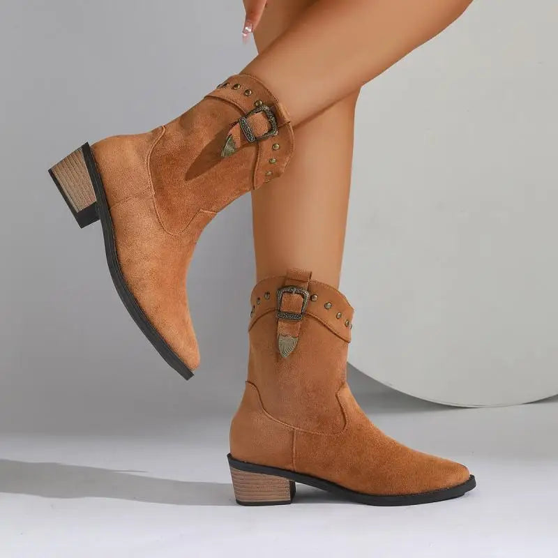 Ella | Damen Stiefel im eleganten Reiter-Stil für Herbst