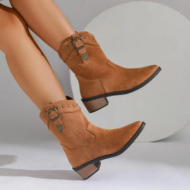 Ella | Damen Stiefel im eleganten Reiter-Stil für Herbst