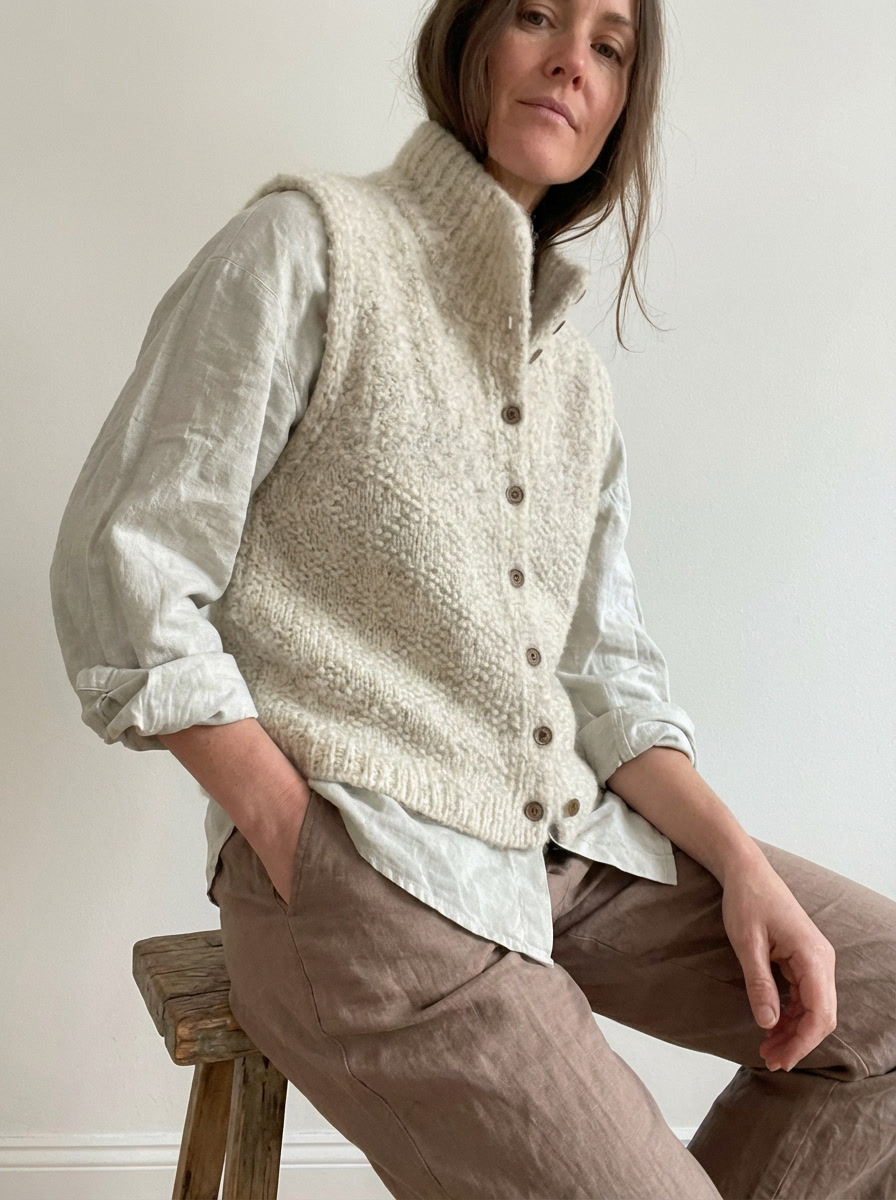 Leni | Damen Strickjacke Elegant und Vielseitig