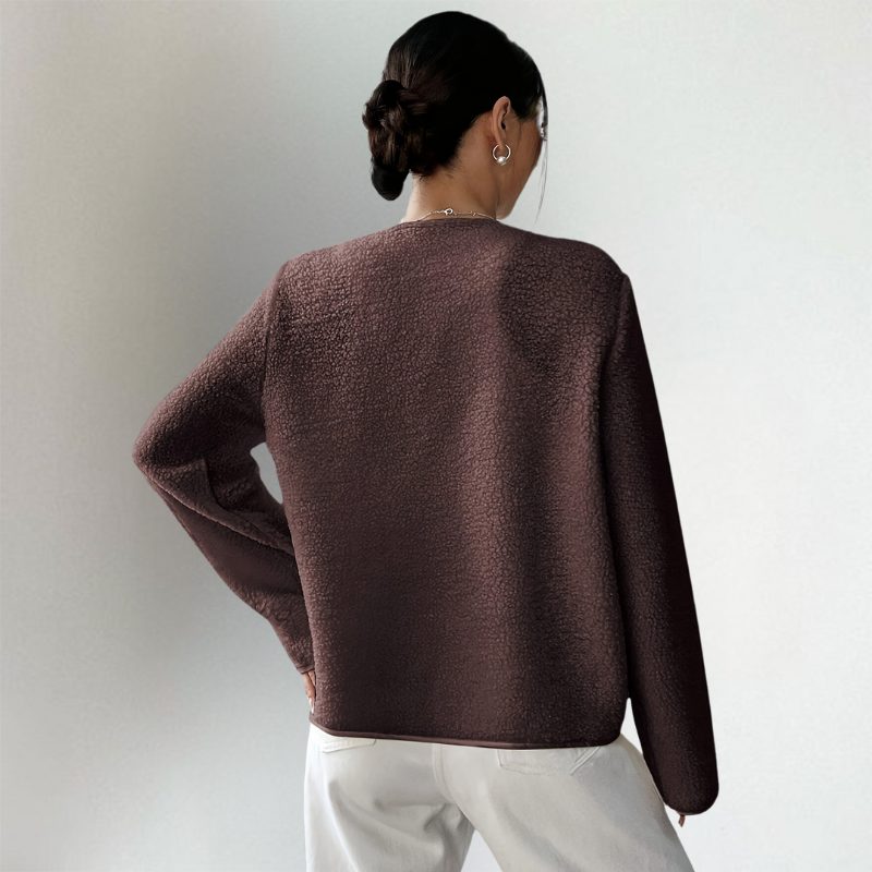 Matilda | Damen Strickjacke im Oversized-Schnitt mit Knöpfen