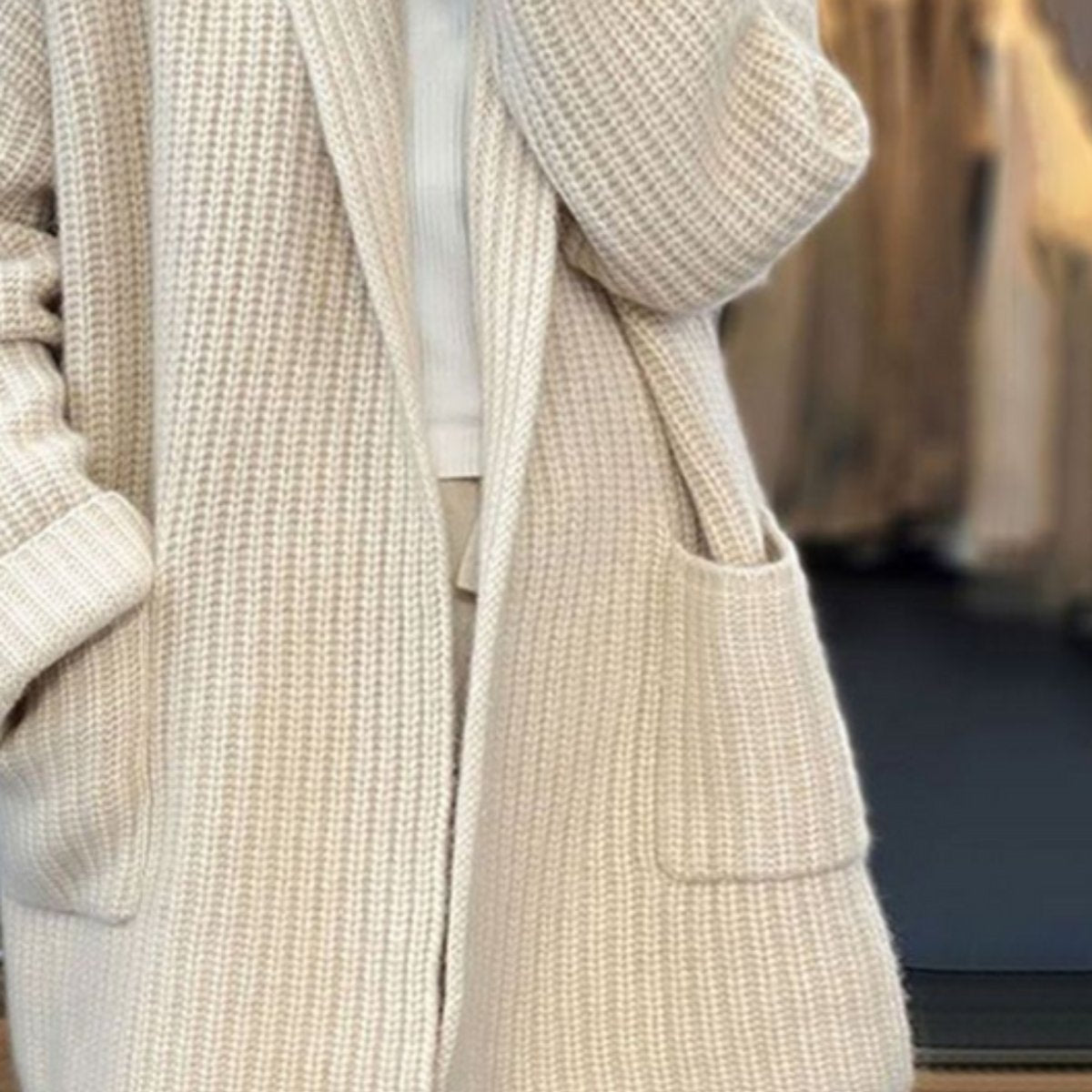 Mila | Damen Strickjacke im Oversized-Stil für Herbst