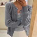Anna | Damen Strickjacke im Relaxed-Fit zum Überziehen