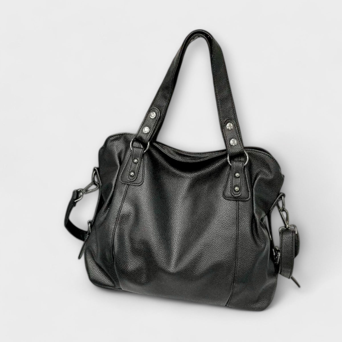 Nina | Damen Strukturierte Schultertasche im Hobo-Stil