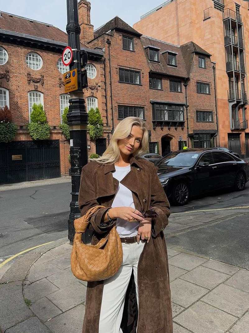 Greta | Damen Trenchcoat im klassischen Stil