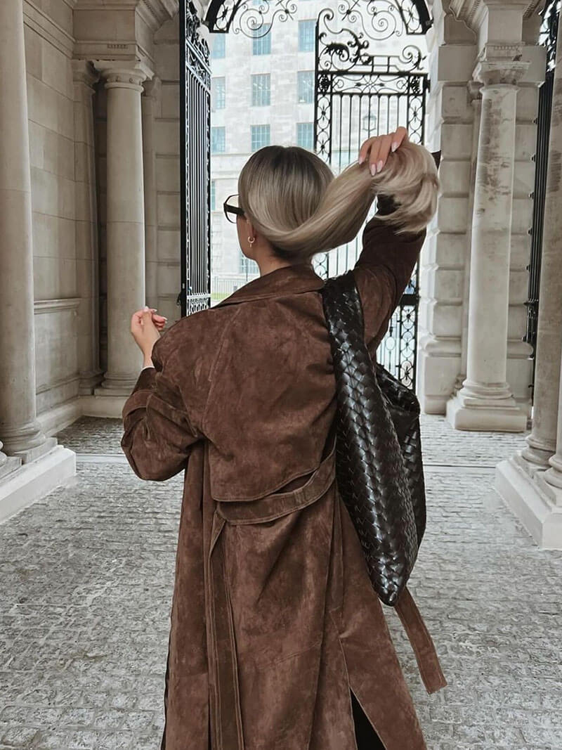 Greta | Damen Trenchcoat im klassischen Stil