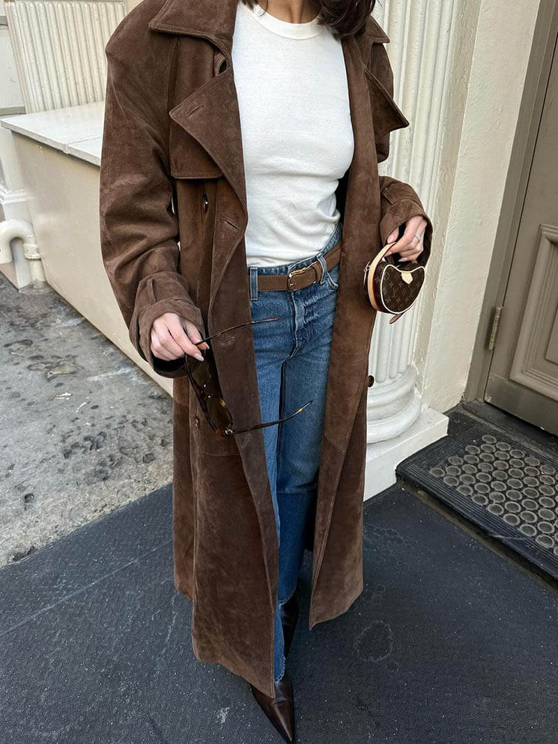Greta | Damen Trenchcoat im klassischen Stil