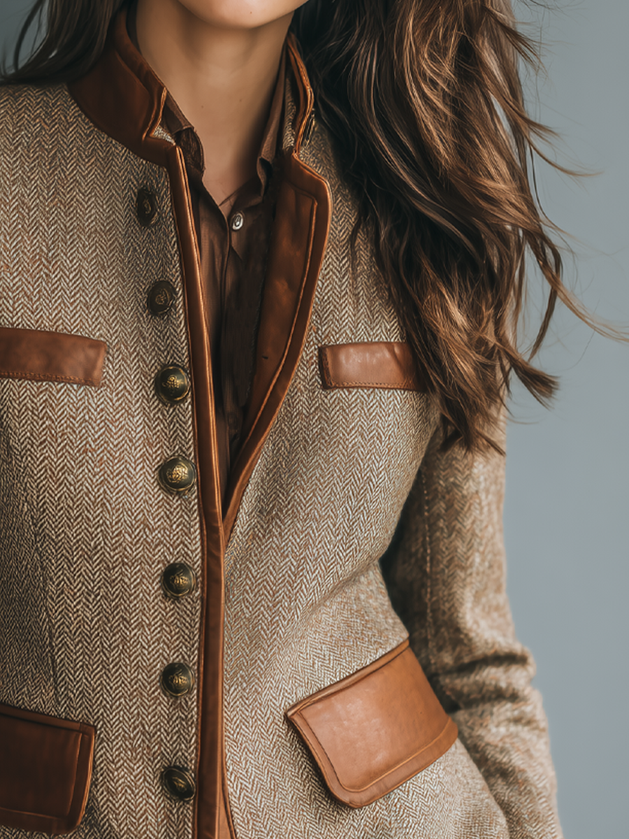 Melina | Damen Vintage Jacke für elegante Looks