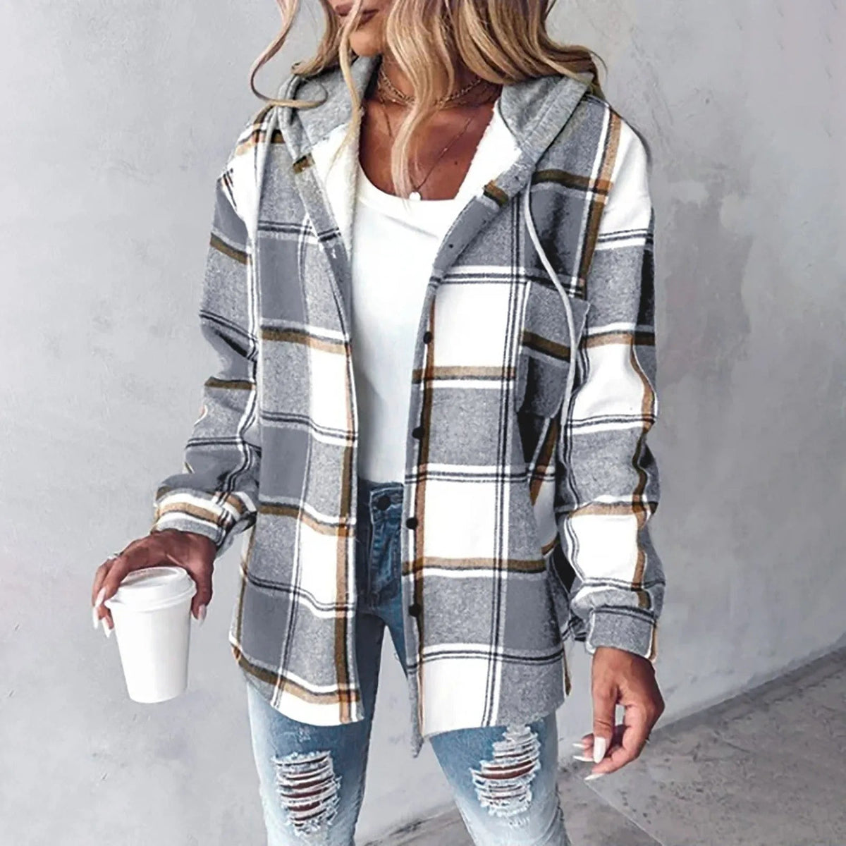 Luisa | Damen Warme Elegante Jacke für Herbst