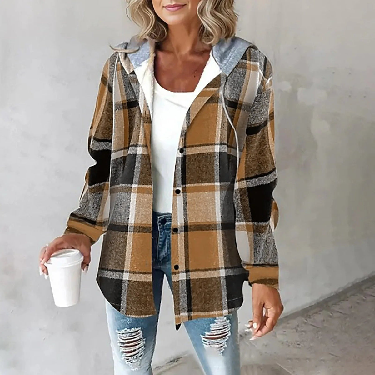 Luisa | Damen Warme Elegante Jacke für Herbst