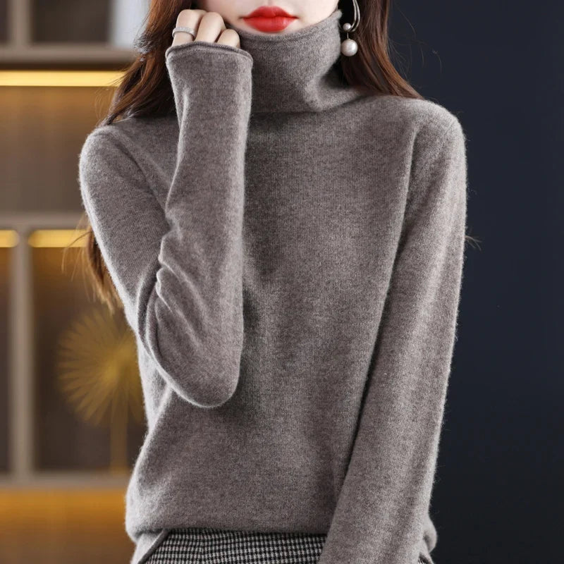 Victoria | Damen Warmer Wollpullover für den Winter