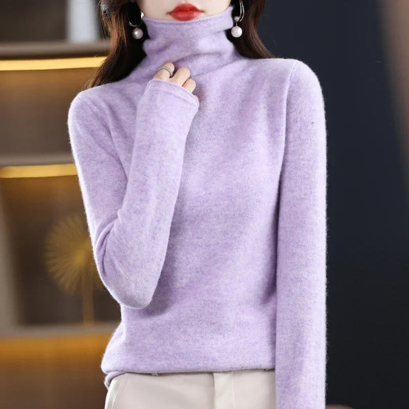 Victoria | Damen Warmer Wollpullover für den Winter