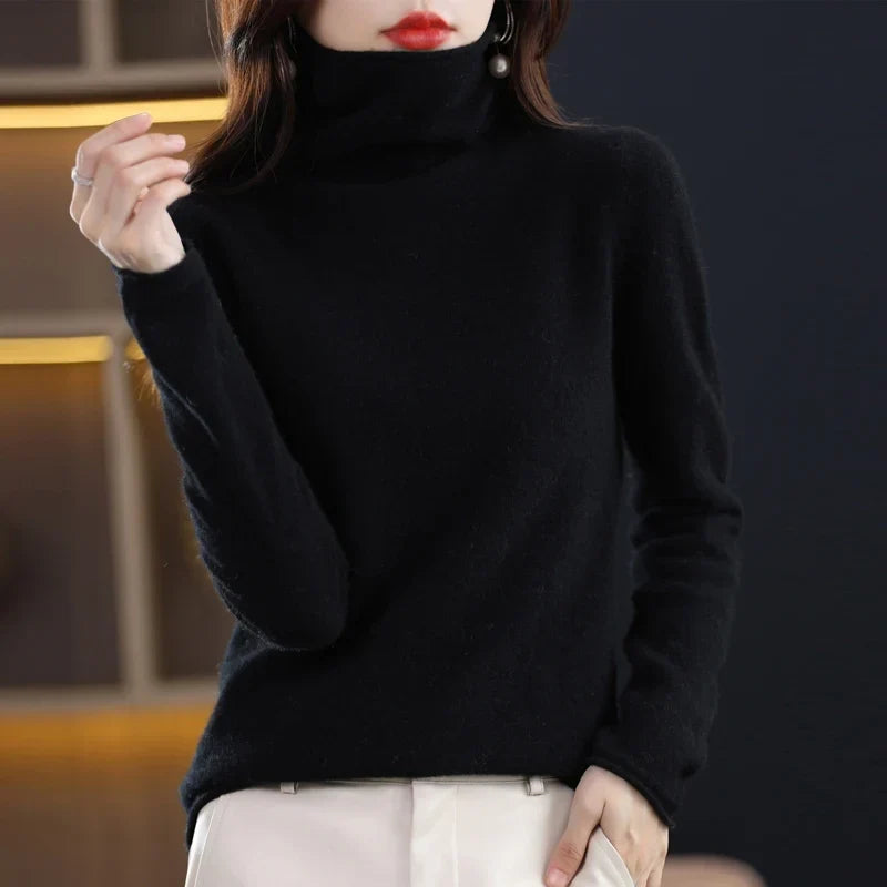 Victoria | Damen Warmer Wollpullover für den Winter