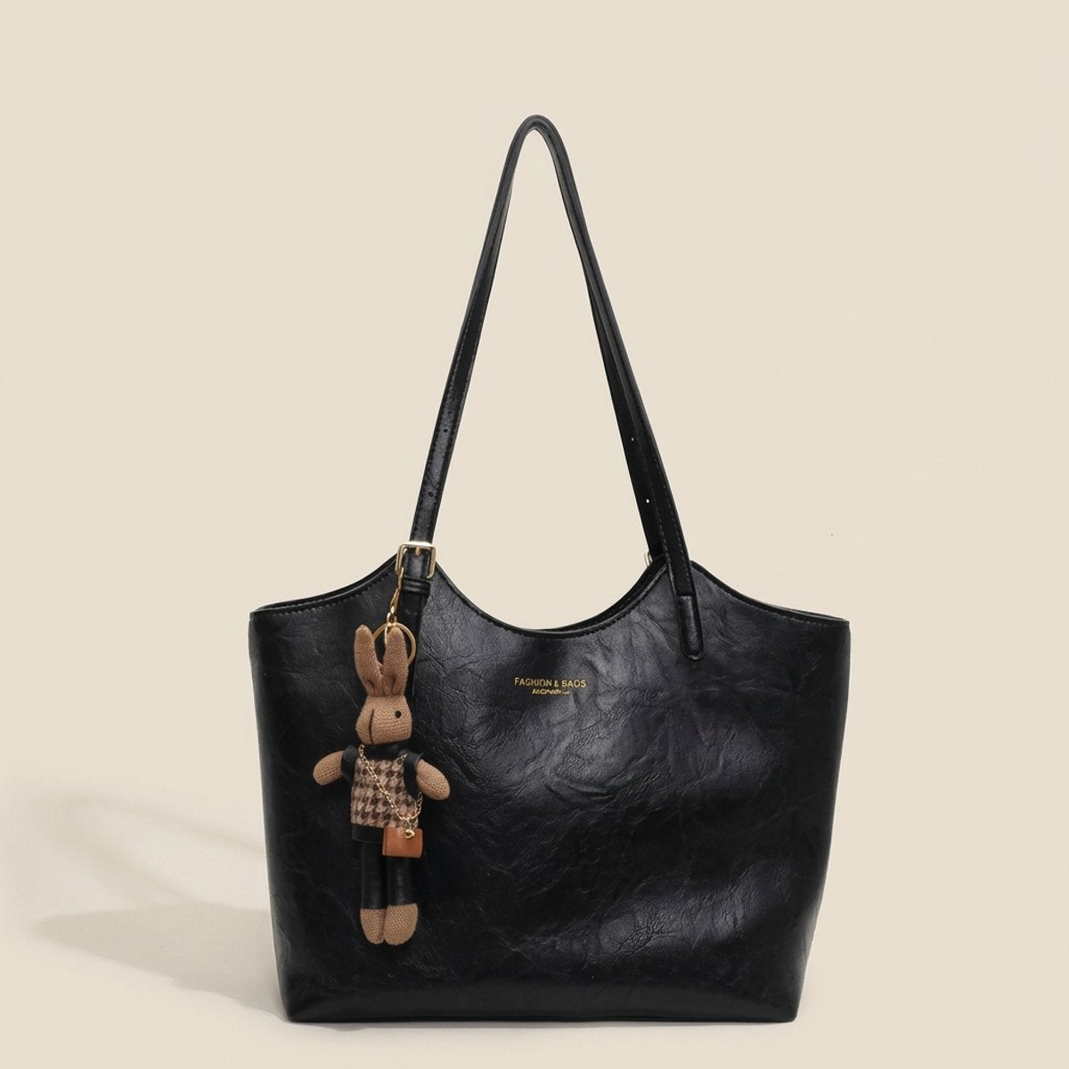 Victoria | Damen Weiche Vegane Lederschultertasche für Alltag